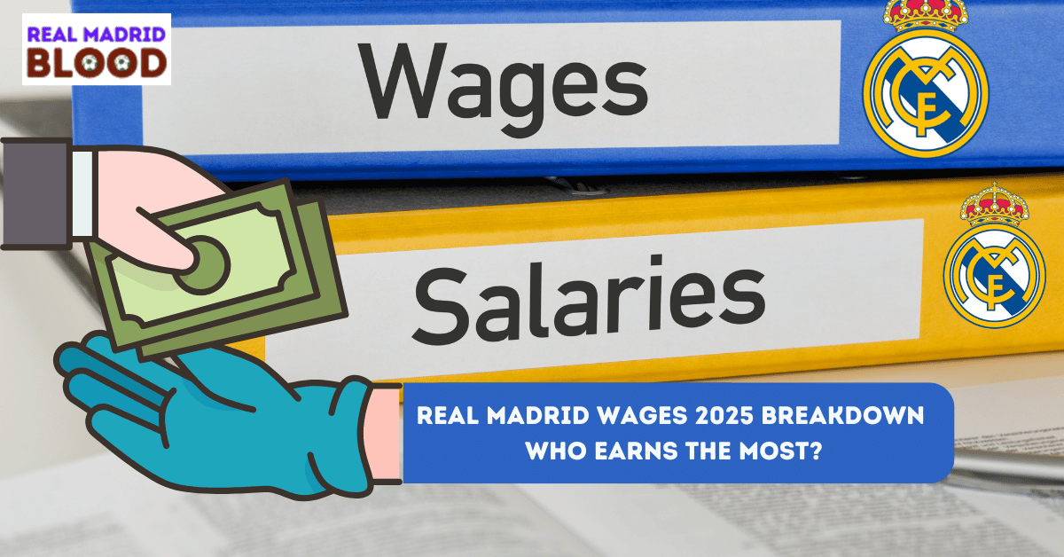 Real Madrid Wages 2025 Breakdown : Who Earns the Most?