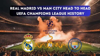 Real Madrid vs Man City Head to Head UEFA Champions League history