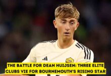 The Battle for Dean Huijsen: Three Elite Clubs Vie for Bournemouth's Rising Star