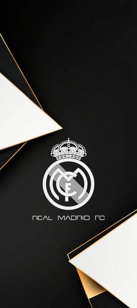 High-quality Real Madrid 4K wallpaper featuring 2025 kits