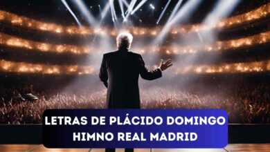 Letras de Plácido Domingo himno Real Madrid